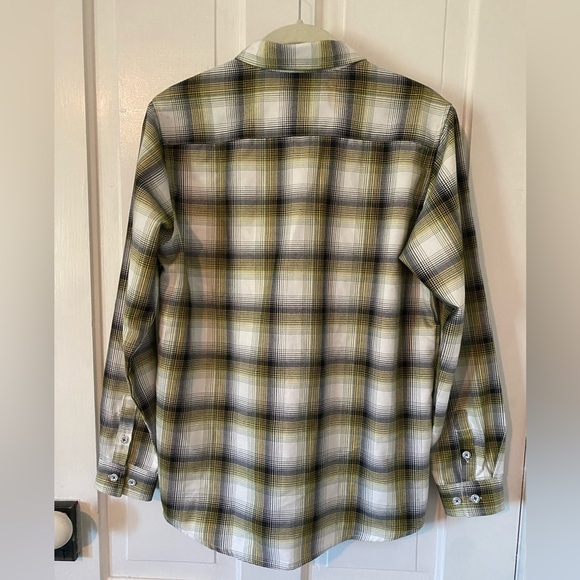 dixxon flannel company sublime youth xl Sanitaria Green Plaid Pearl Snap D Tech - Picture 3 of 6